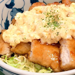 みんな大好き！！チキン南蛮風丼